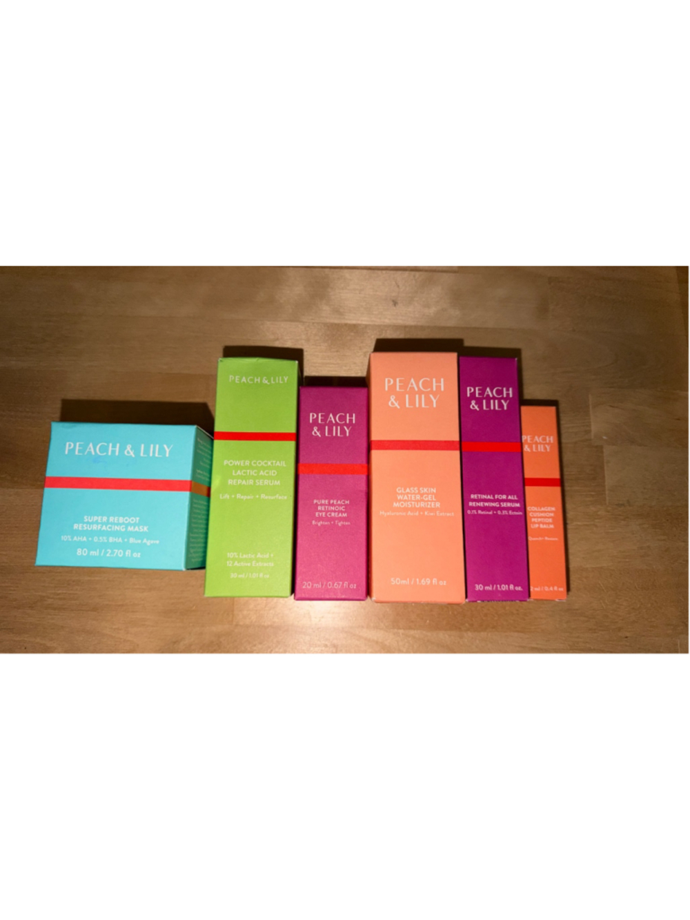 New Women's Peach & Lily 6 Products
